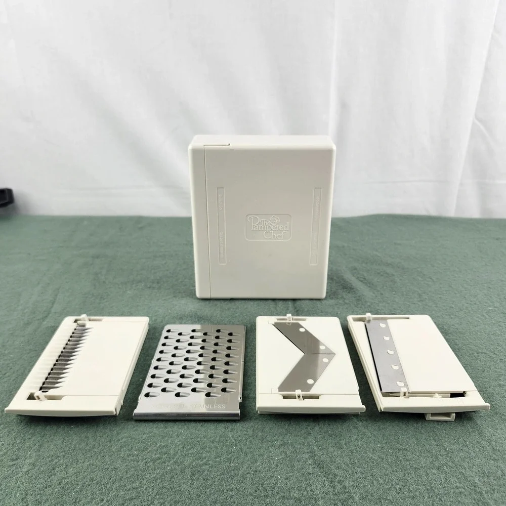 Pampered Chef Blades Grater‎ Storage Box for Ultimate Mandoline Slicer